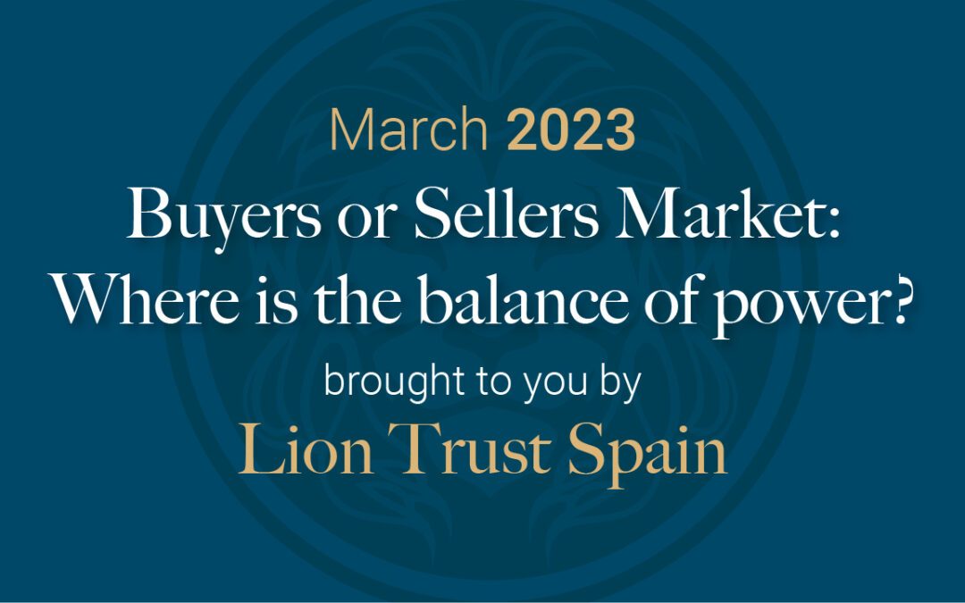 Buyers or Sellers market in 2023? | Real Estate Costa del Sol